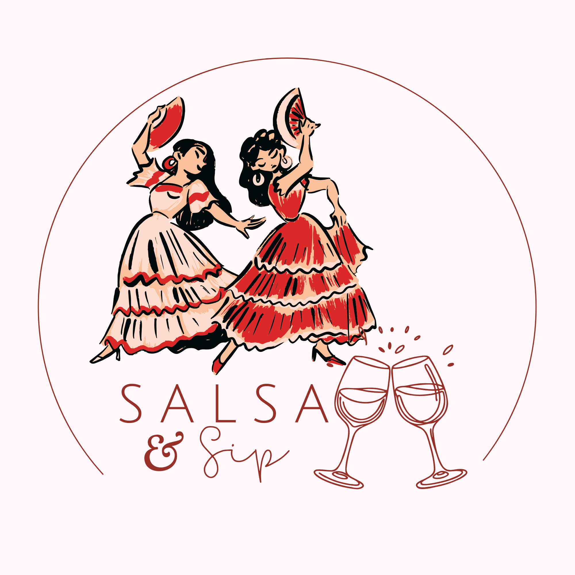 Salsa & Sip girls night dance experience